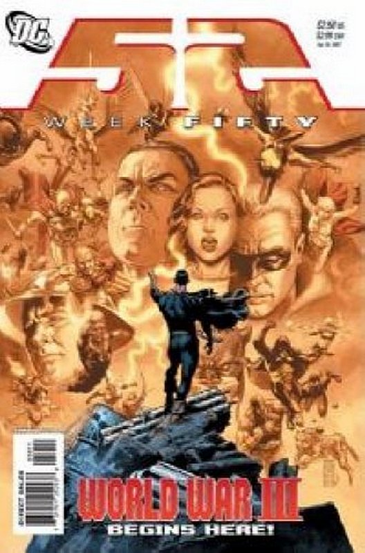Cover of 52: Weeks #50. One of 250,000 Vintage American Comics on sale from Krypton!