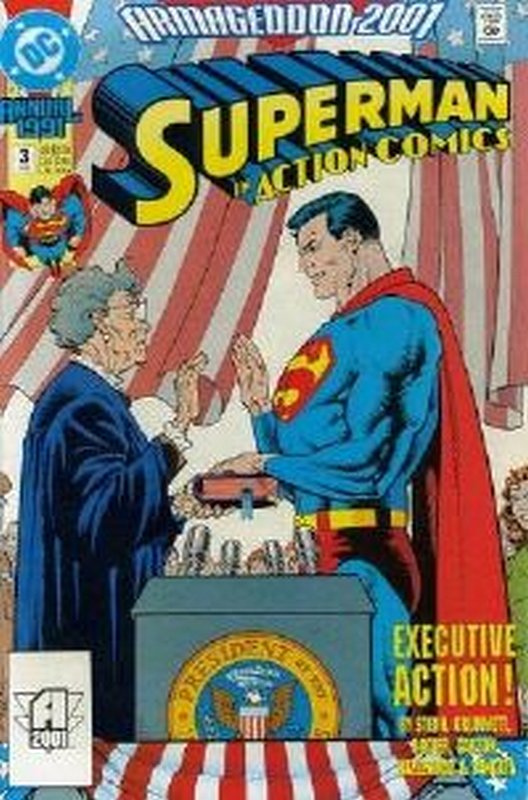 Cover of Action Comics Annual #3. One of 250,000 Vintage American Comics on sale from Krypton!