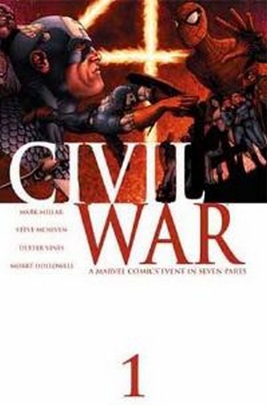 Cover of Civil War (2006 Ltd) #1. One of 250,000 Vintage American Comics on sale from Krypton!