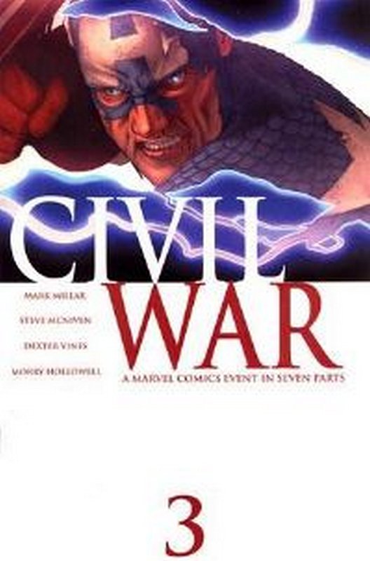 Cover of Civil War (2006 Ltd) #3. One of 250,000 Vintage American Comics on sale from Krypton!