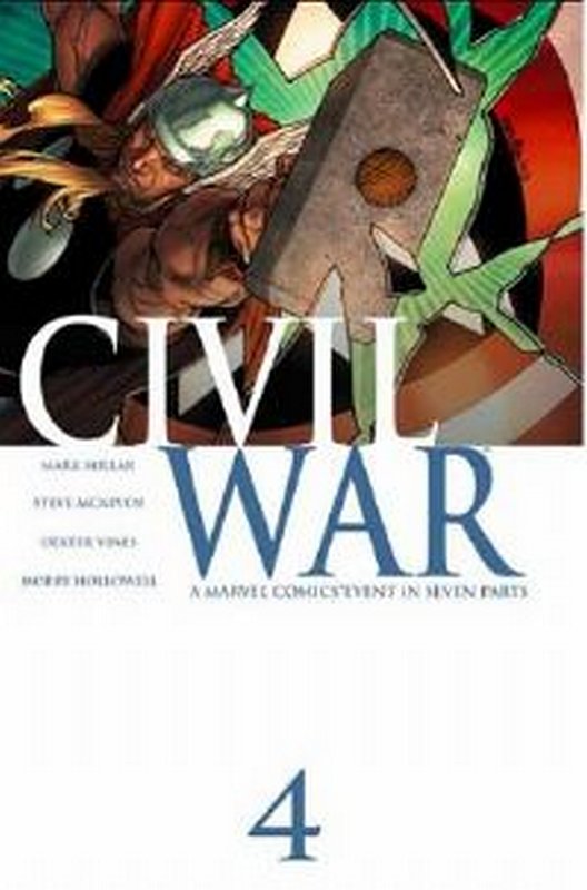 Cover of Civil War (2006 Ltd) #4. One of 250,000 Vintage American Comics on sale from Krypton!