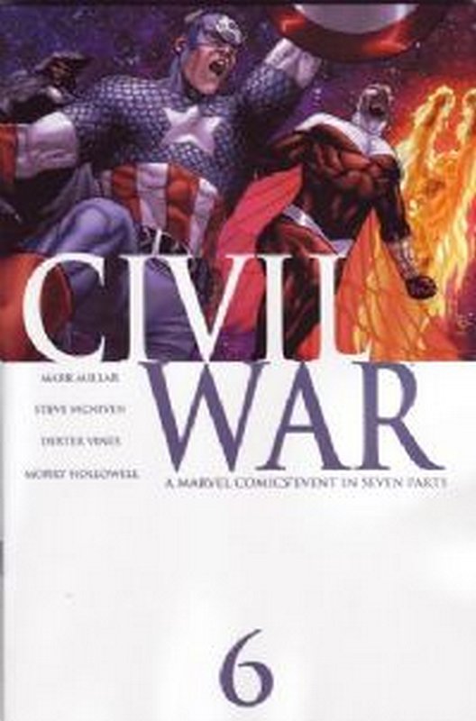 Cover of Civil War (2006 Ltd) #6. One of 250,000 Vintage American Comics on sale from Krypton!