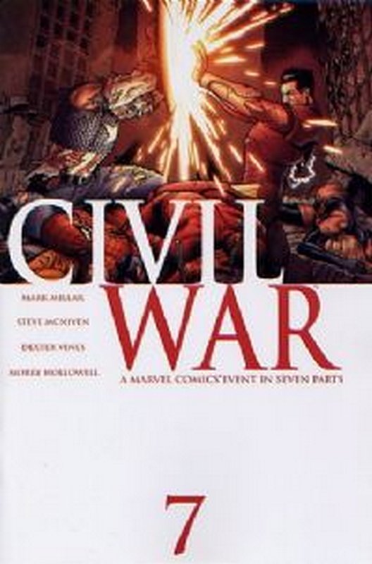 Cover of Civil War (2006 Ltd) #7. One of 250,000 Vintage American Comics on sale from Krypton!