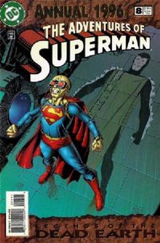 Cover of Adventures of Superman Annual #8. One of 250,000 Vintage American Comics on sale from Krypton!