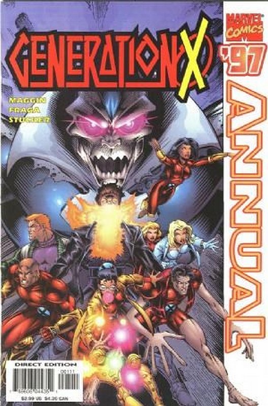 Cover of Generation X Annual #1997. One of 250,000 Vintage American Comics on sale from Krypton!