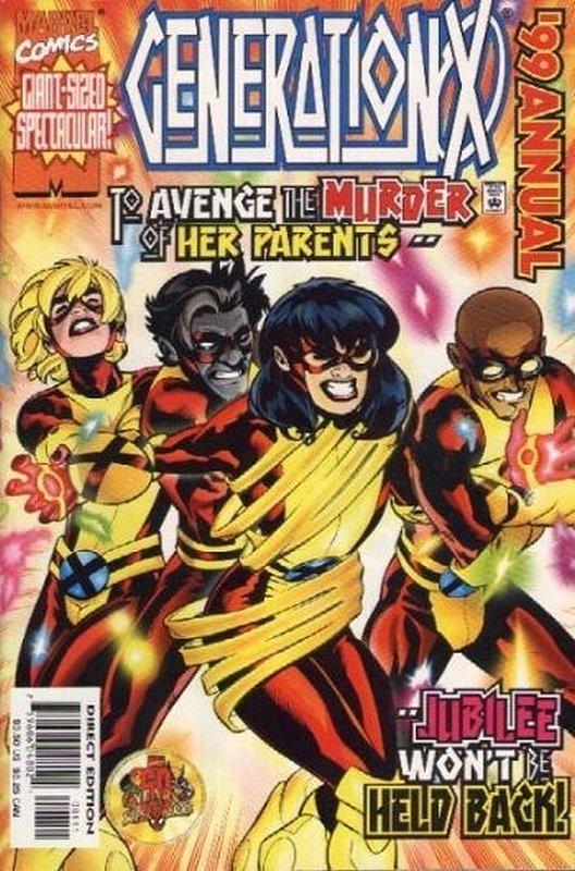 Cover of Generation X Annual #1999. One of 250,000 Vintage American Comics on sale from Krypton!