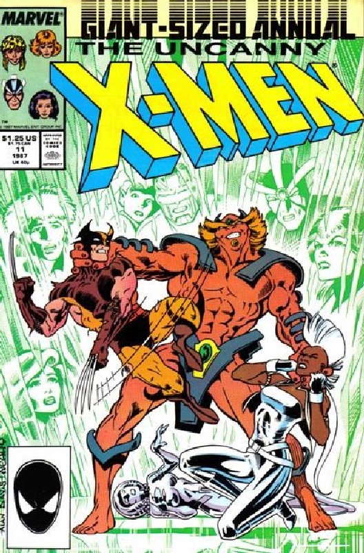 Cover of Uncanny X-Men Annual (Vol 1) #11. One of 250,000 Vintage American Comics on sale from Krypton!
