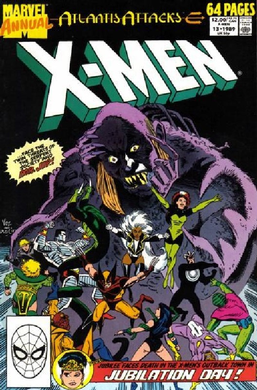Cover of Uncanny X-Men Annual (Vol 1) #13. One of 250,000 Vintage American Comics on sale from Krypton!