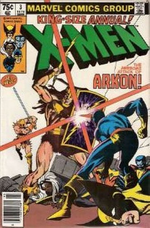Cover of Uncanny X-Men Annual (Vol 1) #3. One of 250,000 Vintage American Comics on sale from Krypton!