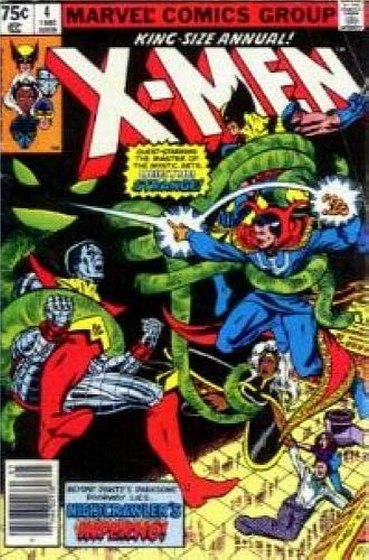 Cover of Uncanny X-Men Annual (Vol 1) #4. One of 250,000 Vintage American Comics on sale from Krypton!