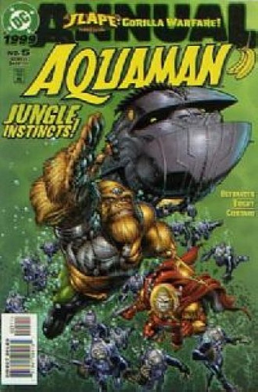 Cover of Aquaman Annual #5. One of 250,000 Vintage American Comics on sale from Krypton!