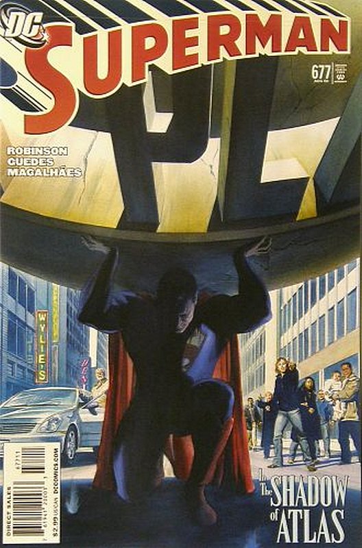 Cover of Superman (Vol 3) #677. One of 250,000 Vintage American Comics on sale from Krypton!