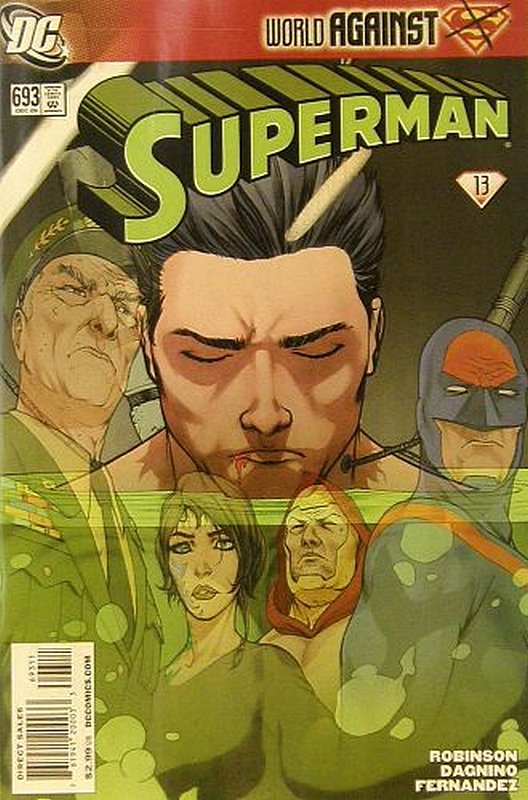 Cover of Superman (Vol 3) #693. One of 250,000 Vintage American Comics on sale from Krypton!