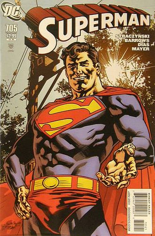 Cover of Superman (Vol 3) #705. One of 250,000 Vintage American Comics on sale from Krypton!
