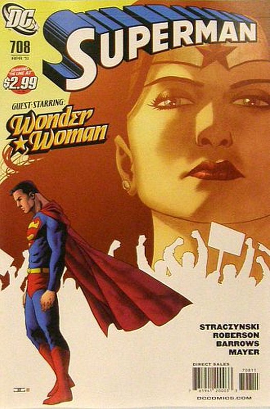 Cover of Superman (Vol 3) #708. One of 250,000 Vintage American Comics on sale from Krypton!