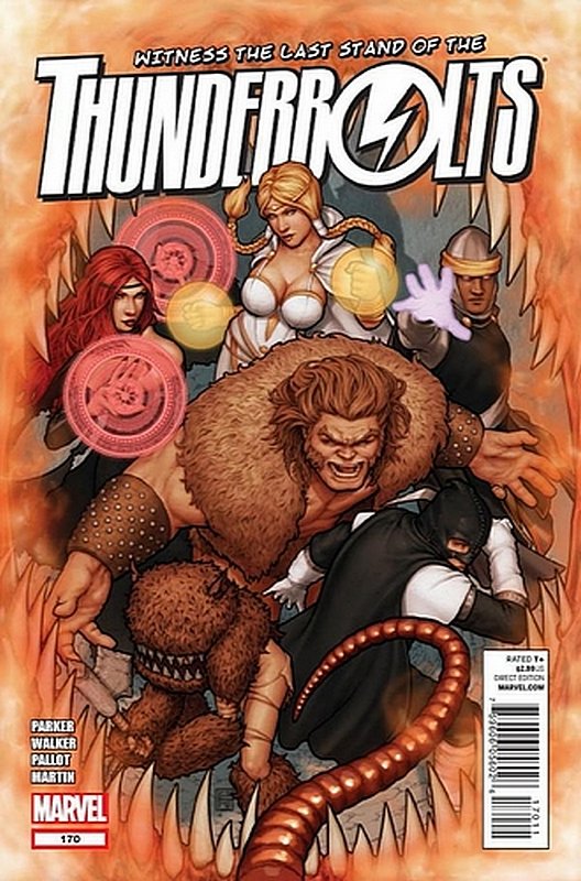 Cover of Thunderbolts (Vol 2) #170. One of 250,000 Vintage American Comics on sale from Krypton!