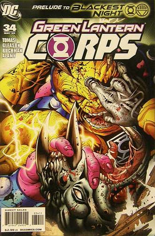 Cover of Green Lantern Corps (Vol 1) #34. One of 250,000 Vintage American Comics on sale from Krypton!