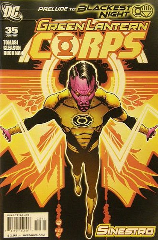 Cover of Green Lantern Corps (Vol 1) #35. One of 250,000 Vintage American Comics on sale from Krypton!