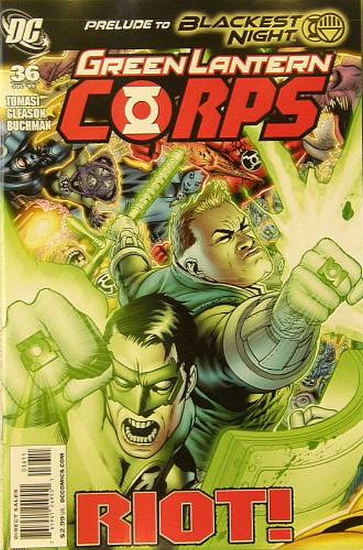 Cover of Green Lantern Corps (Vol 1) #36. One of 250,000 Vintage American Comics on sale from Krypton!