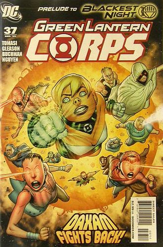 Cover of Green Lantern Corps (Vol 1) #37. One of 250,000 Vintage American Comics on sale from Krypton!