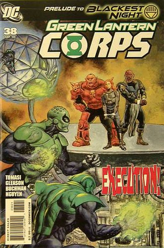 Cover of Green Lantern Corps (Vol 1) #38. One of 250,000 Vintage American Comics on sale from Krypton!
