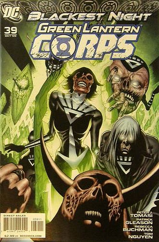 Cover of Green Lantern Corps (Vol 1) #39. One of 250,000 Vintage American Comics on sale from Krypton!