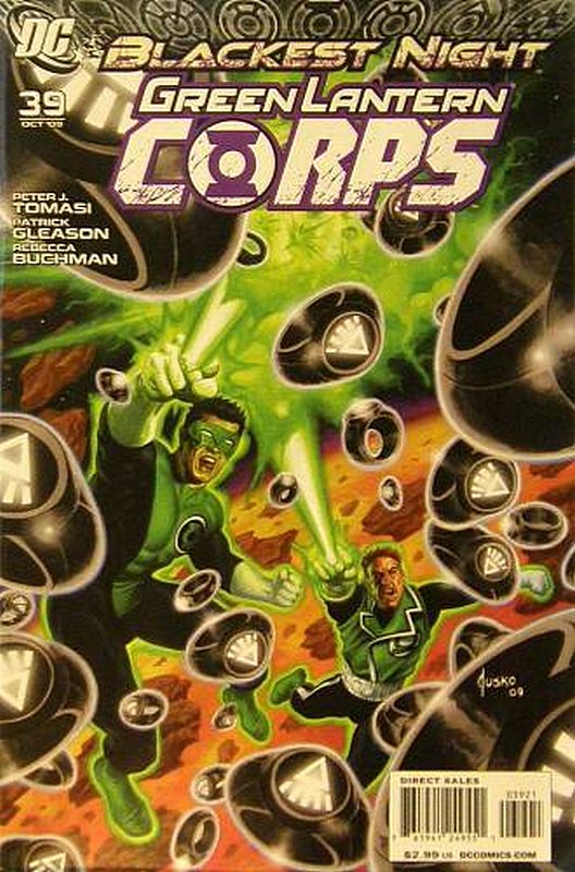 Cover of Green Lantern Corps (Vol 1) #39. One of 250,000 Vintage American Comics on sale from Krypton!