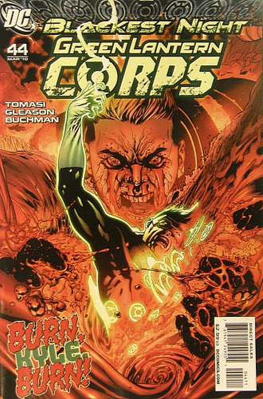 Cover of Green Lantern Corps (Vol 1) #44. One of 250,000 Vintage American Comics on sale from Krypton!