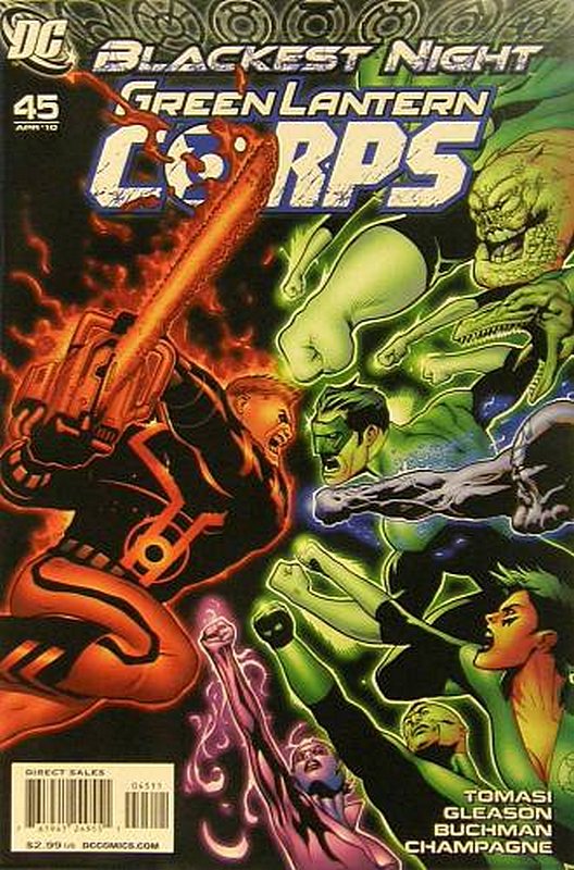 Cover of Green Lantern Corps (Vol 1) #45. One of 250,000 Vintage American Comics on sale from Krypton!