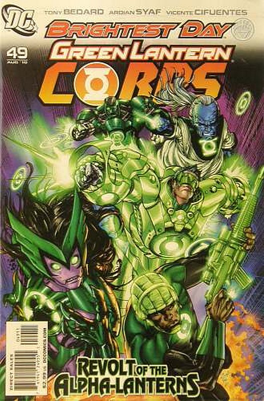 Cover of Green Lantern Corps (Vol 1) #49. One of 250,000 Vintage American Comics on sale from Krypton!
