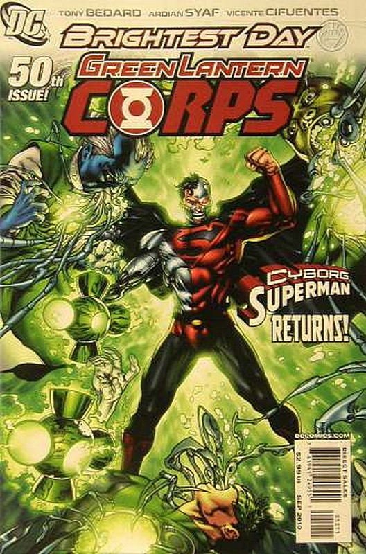 Cover of Green Lantern Corps (Vol 1) #50. One of 250,000 Vintage American Comics on sale from Krypton!