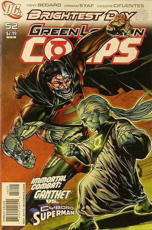 Cover of Green Lantern Corps (Vol 1) #52. One of 250,000 Vintage American Comics on sale from Krypton!