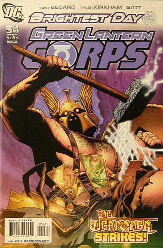 Cover of Green Lantern Corps (Vol 1) #54. One of 250,000 Vintage American Comics on sale from Krypton!