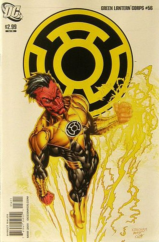 Cover of Green Lantern Corps (Vol 1) #56. One of 250,000 Vintage American Comics on sale from Krypton!