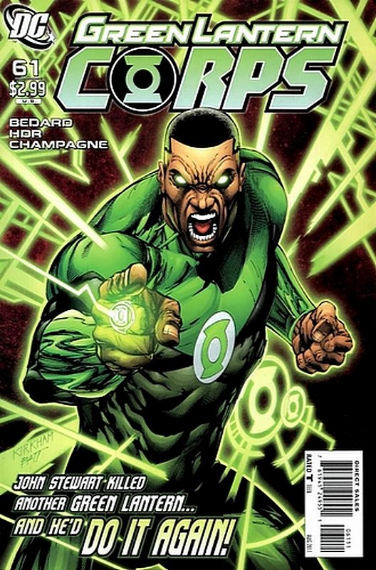Cover of Green Lantern Corps (Vol 1) #61. One of 250,000 Vintage American Comics on sale from Krypton!