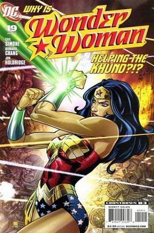 Cover of Wonder Woman (Vol 3) #19. One of 250,000 Vintage American Comics on sale from Krypton!
