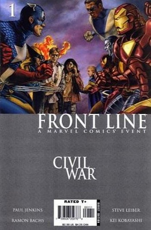 Cover of Civil War: Frontline (2006 Ltd) #1. One of 250,000 Vintage American Comics on sale from Krypton!