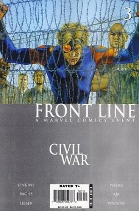 Cover of Civil War: Frontline (2006 Ltd) #3. One of 250,000 Vintage American Comics on sale from Krypton!