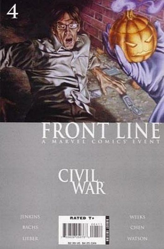 Cover of Civil War: Frontline (2006 Ltd) #4. One of 250,000 Vintage American Comics on sale from Krypton!