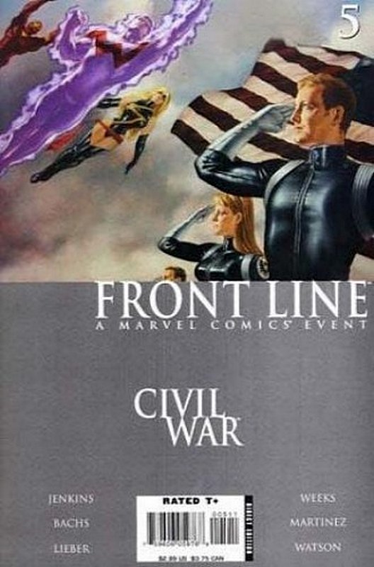 Cover of Civil War: Frontline (2006 Ltd) #5. One of 250,000 Vintage American Comics on sale from Krypton!
