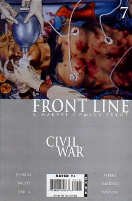 Cover of Civil War: Frontline (2006 Ltd) #7. One of 250,000 Vintage American Comics on sale from Krypton!