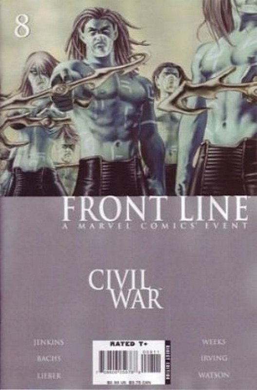 Cover of Civil War: Frontline (2006 Ltd) #8. One of 250,000 Vintage American Comics on sale from Krypton!