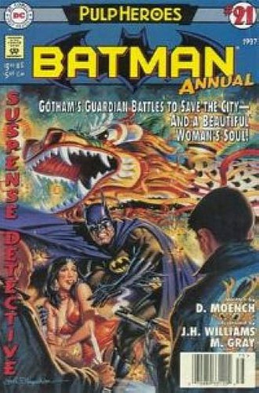 Cover of Batman Annual #21. One of 250,000 Vintage American Comics on sale from Krypton!