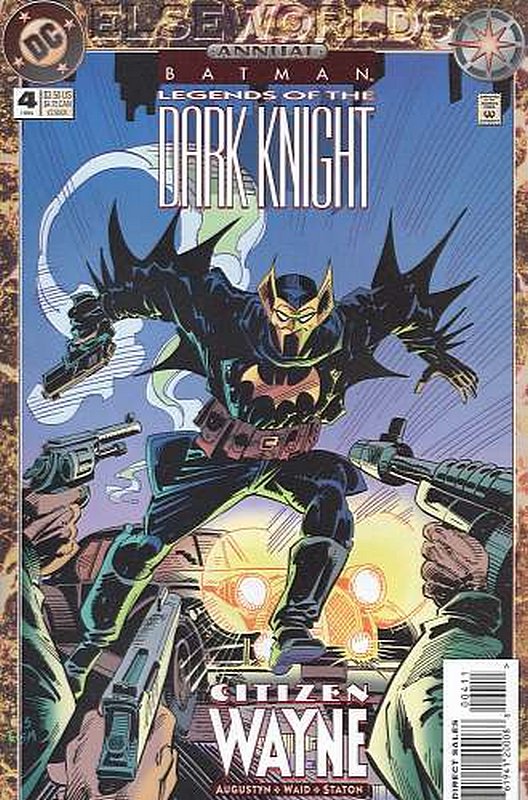 Cover of Batman: Legends of the Dark Knight Annual #4. One of 250,000 Vintage American Comics on sale from Krypton!