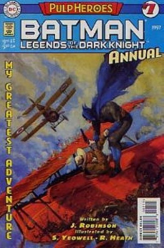 Cover of Batman: Legends of the Dark Knight Annual #7. One of 250,000 Vintage American Comics on sale from Krypton!