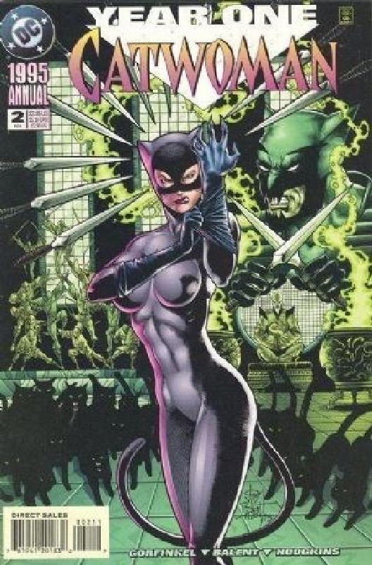 Cover of Catwoman Annual (1993-1997) #2. One of 250,000 Vintage American Comics on sale from Krypton!