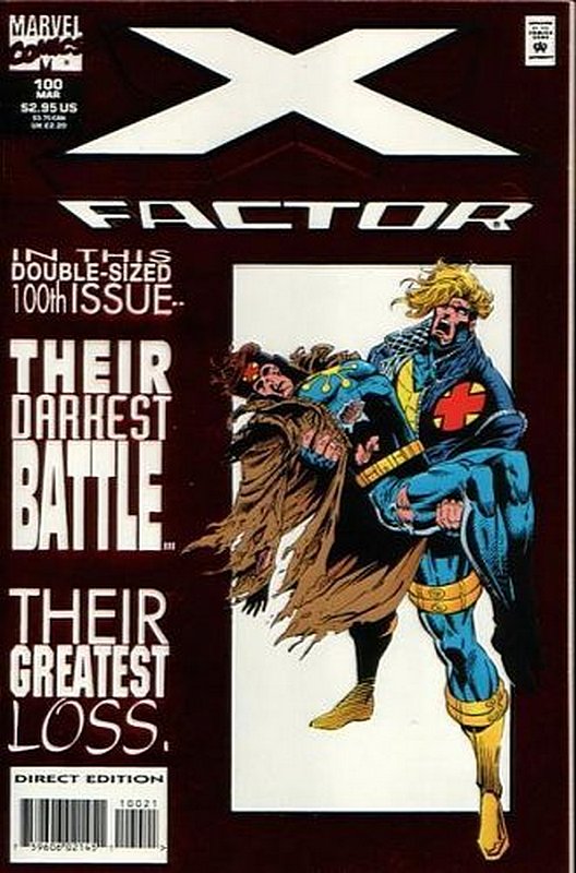 Cover of X-Factor (Vol 1) #100. One of 250,000 Vintage American Comics on sale from Krypton!
