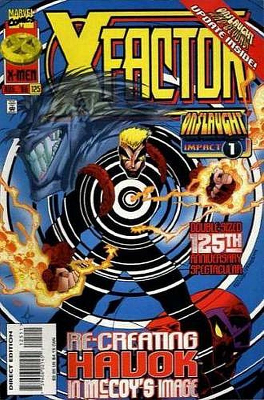 Cover of X-Factor (Vol 1) #125. One of 250,000 Vintage American Comics on sale from Krypton!
