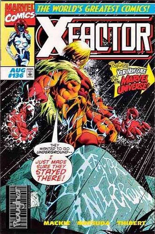 Cover of X-Factor (Vol 1) #136. One of 250,000 Vintage American Comics on sale from Krypton!