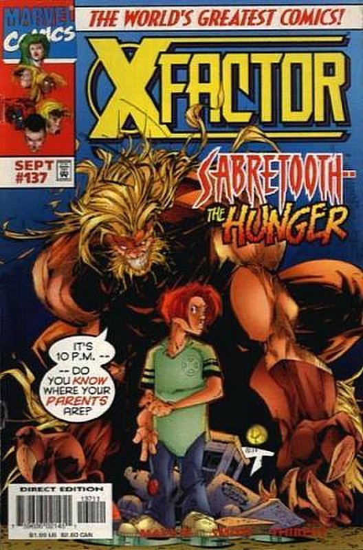 Cover of X-Factor (Vol 1) #137. One of 250,000 Vintage American Comics on sale from Krypton!
